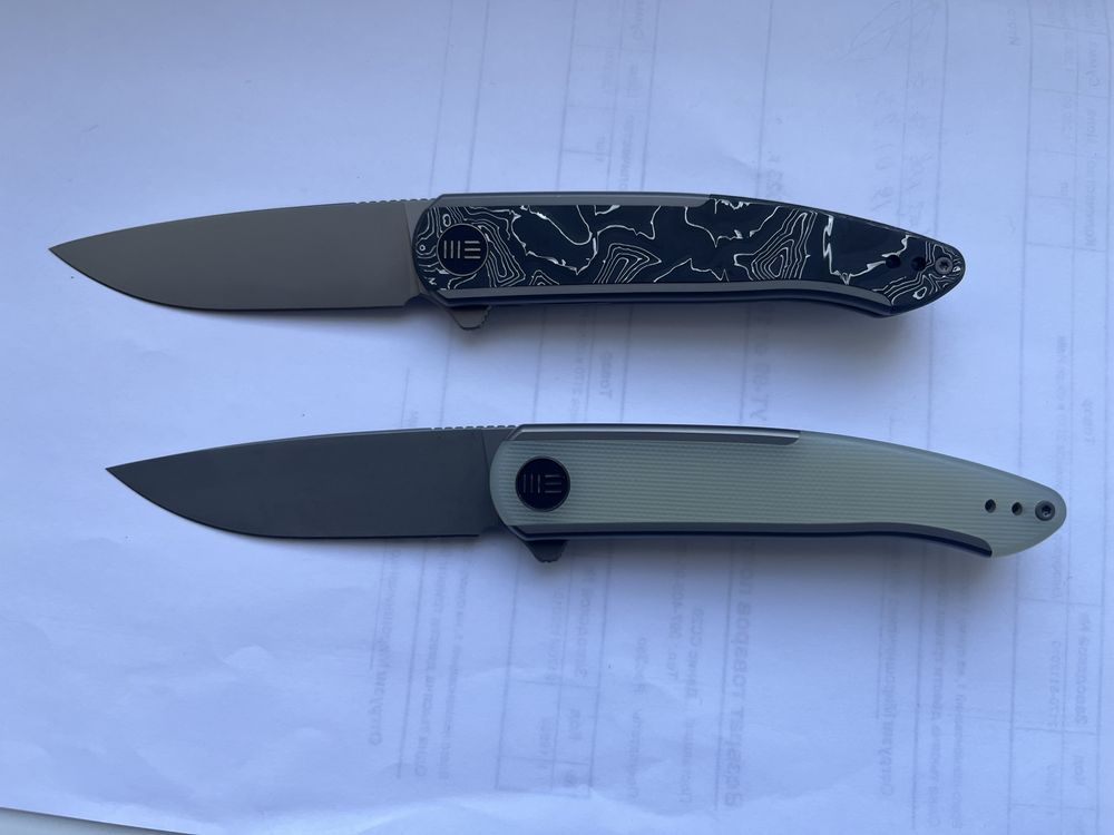 Складной нож We Knife Smooth Sentinel Aluminum