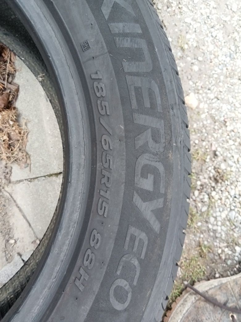 2x Opony Używane Letnie 185/65R15 Hancook