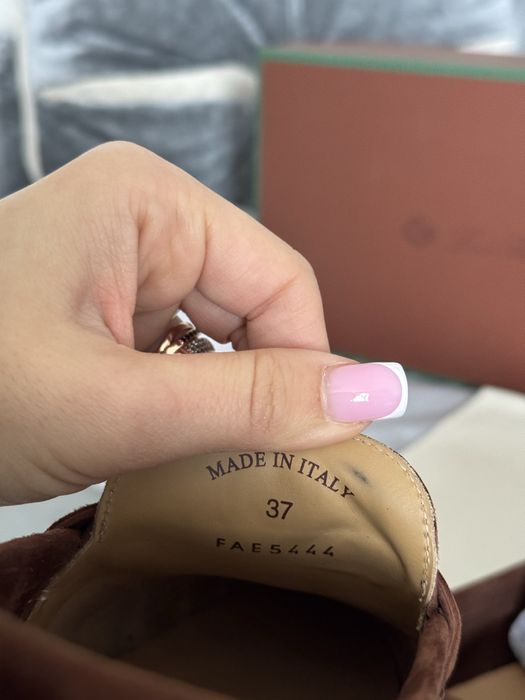 Коричневые лофери loro piana