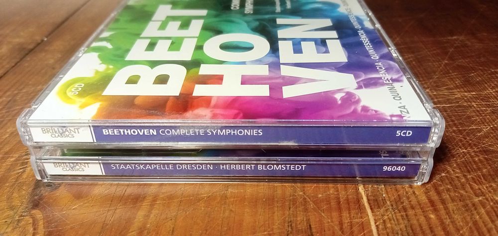 Beethoven - Symphonies - Blomstedt, Staatskapelle Dresden (5CD)