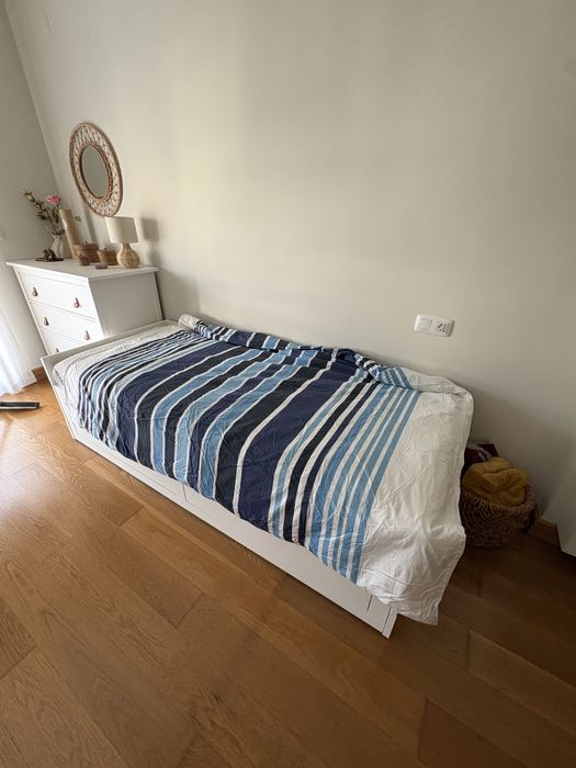 Edredon solteiro do Ikea com capa