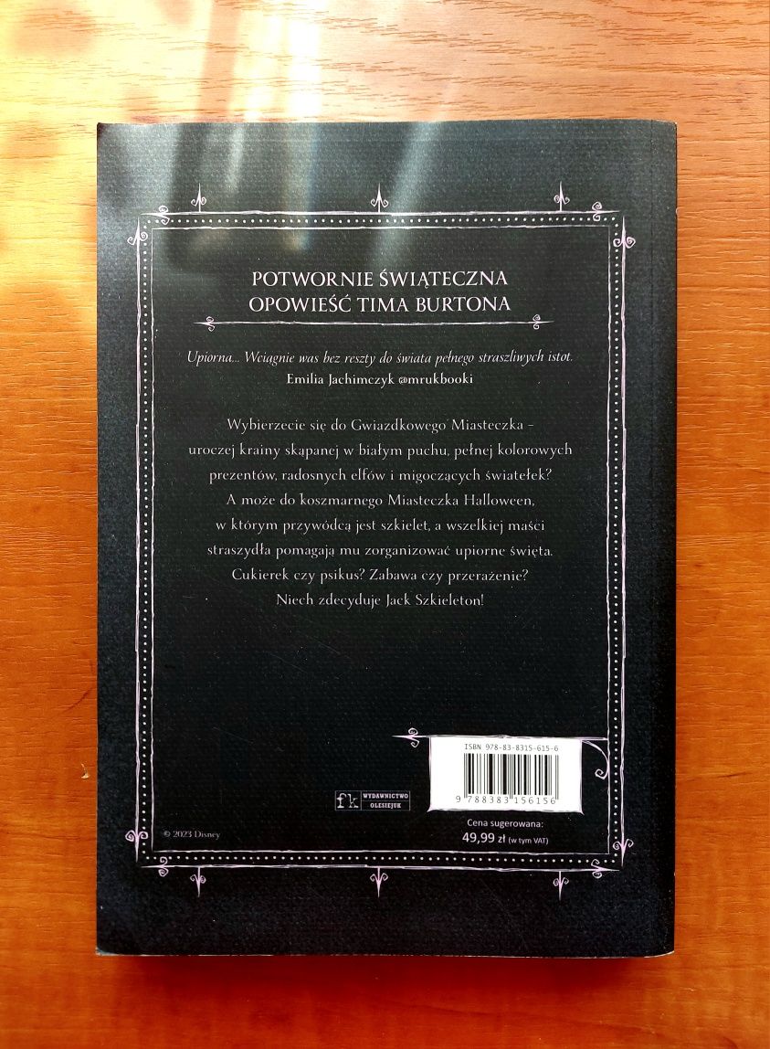 Miasteczko Halloween – Tim Burton | książka, stan bdb