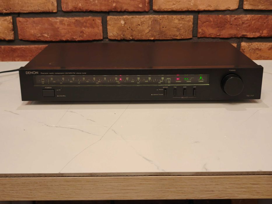 DENON TU-717 ! Rzadki tuner radiowy ! OKAZJA