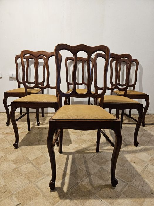 Komplet krzeseł ludwikowskich Francja