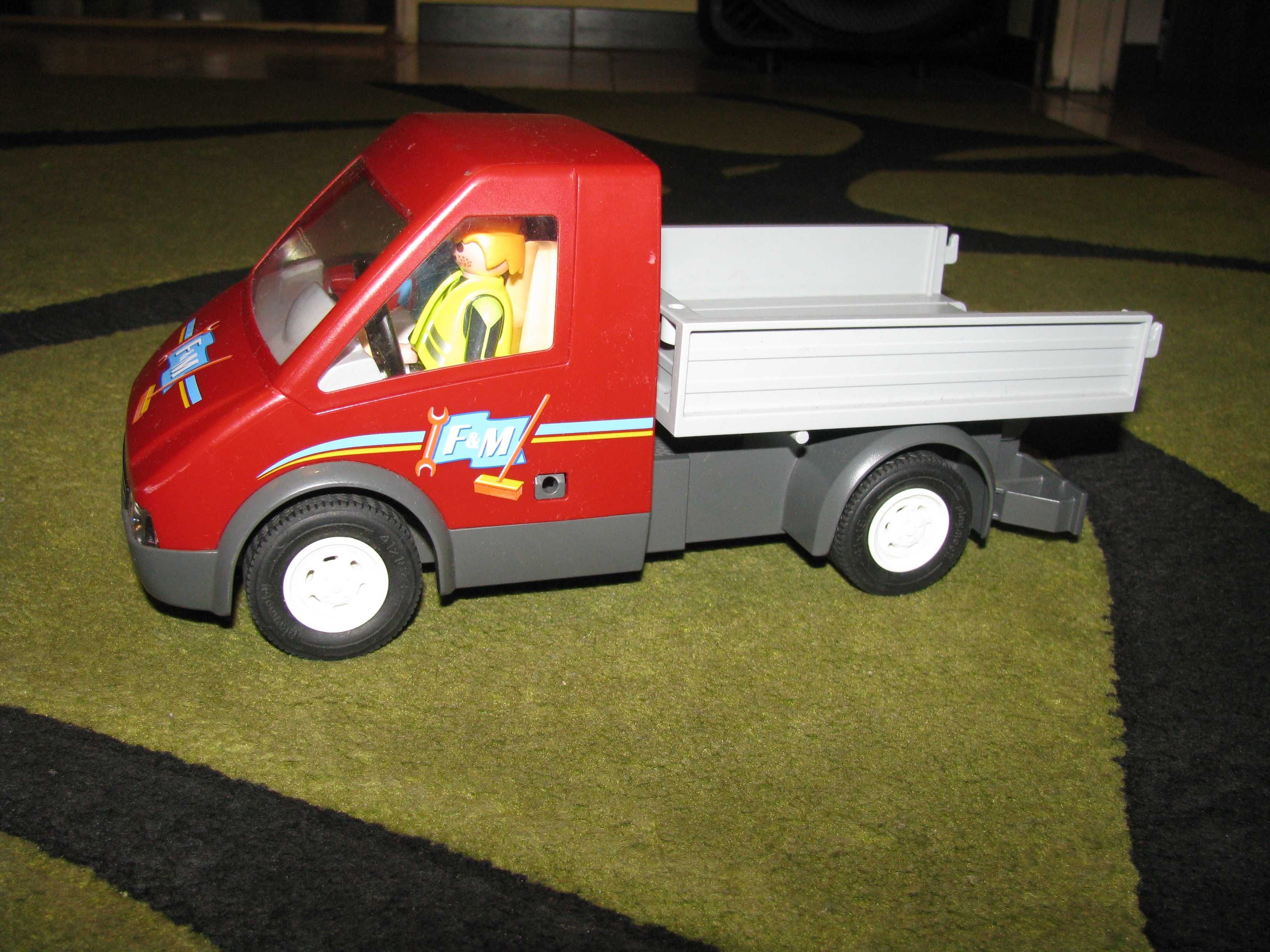 Auto playmobil roboty drogowe