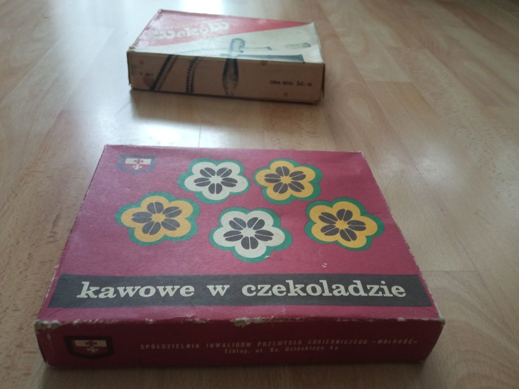 Kolekcjonerskie pudełka z lat 70