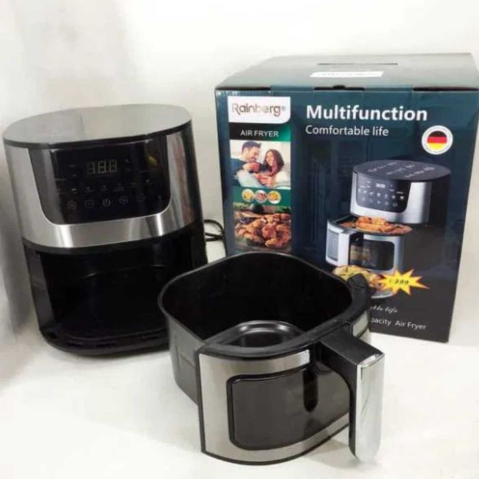 Аерофритюрниця потужна 8л з грилем фритюрница аерогриль мультипіч