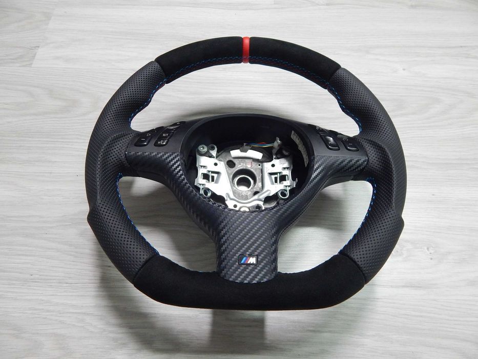 BMW E46 E39 Lift - kierownica sport M-Pakiet multifunkcja alcantara