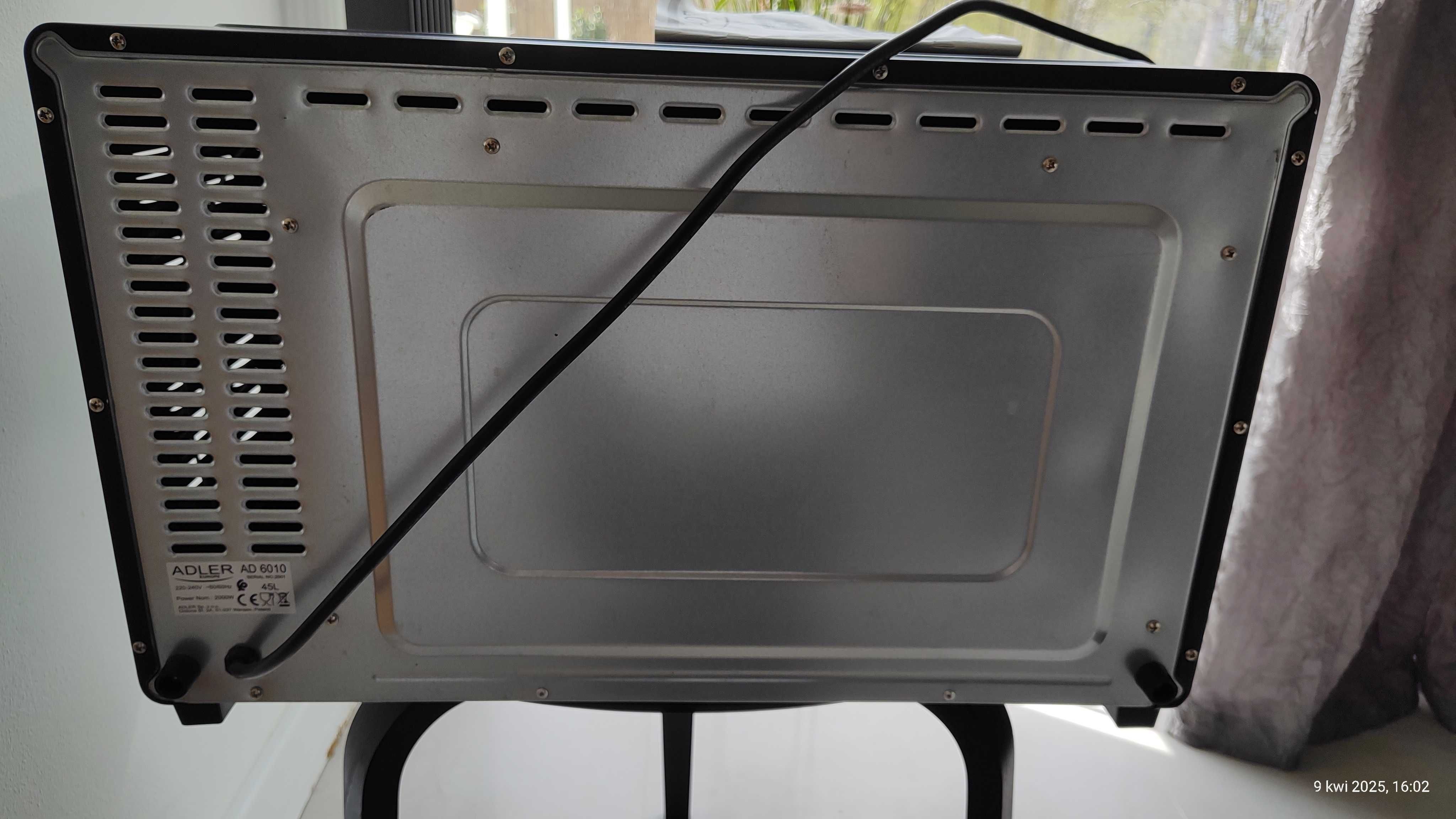 Piekarnik elektryczny  Adler AD 6010 , rożen , wolnostojący