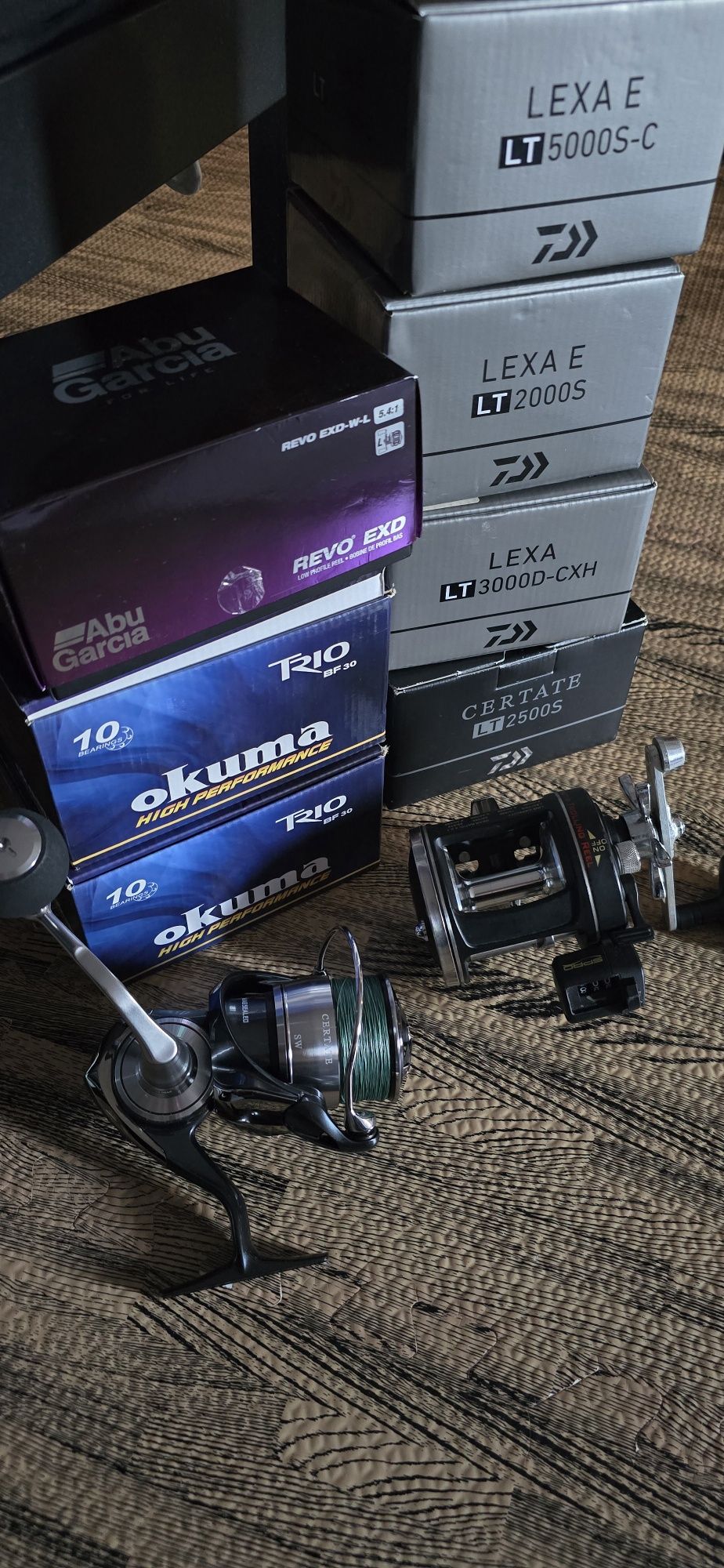 Daiwa Certate Sw 6000-p 2500s Lexa spro
