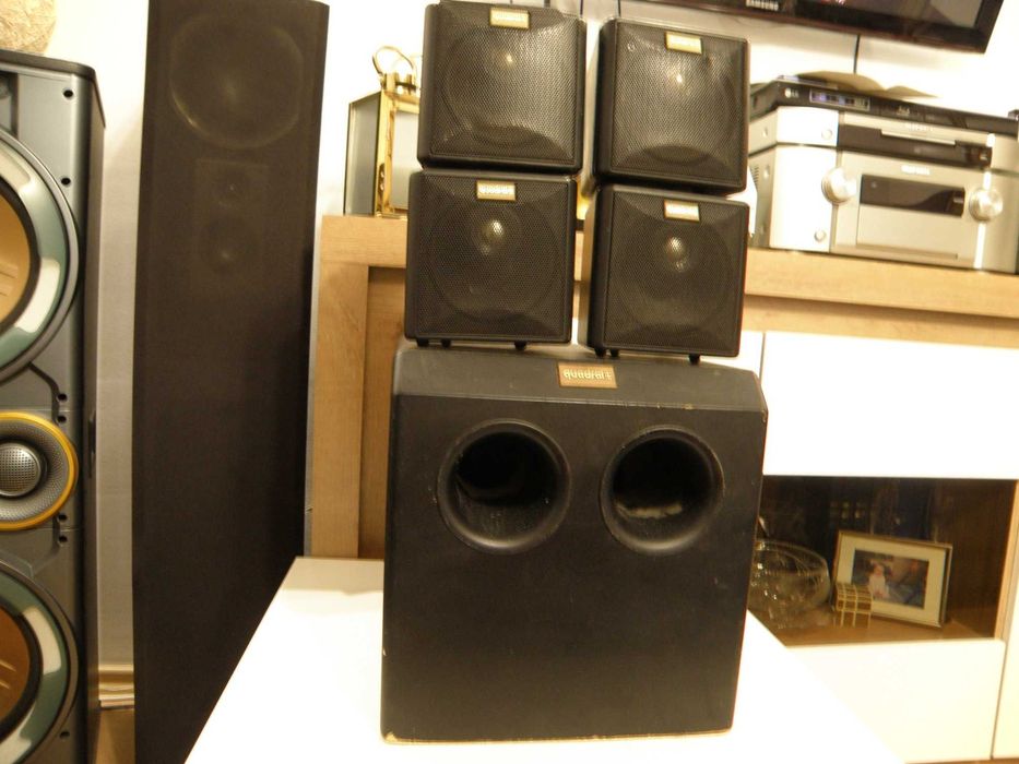 Zestaw głośników quadral z subwoferem