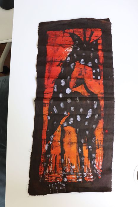 Batique Africano de Girafas