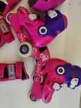 Patins criança 26a29 com capacete e proteções