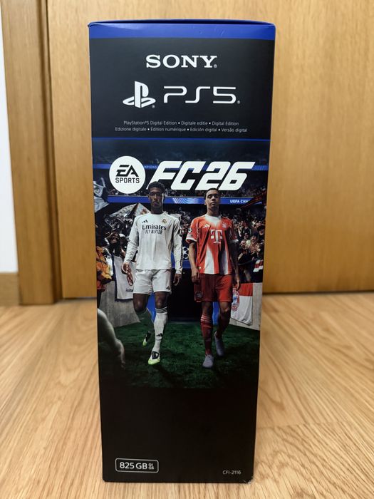 Troco/Vendo PS5 Slim Edição Digital 825GB +  Fifa 26 selada