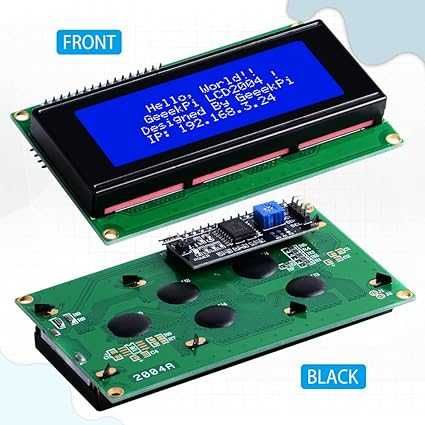 Arduino GeeekPi IICI2C 2004 20x4 Character LCD