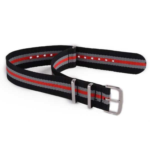 Pasek nylonowy NATO strap do zegarka pepsi 18mm 20mm 22mm