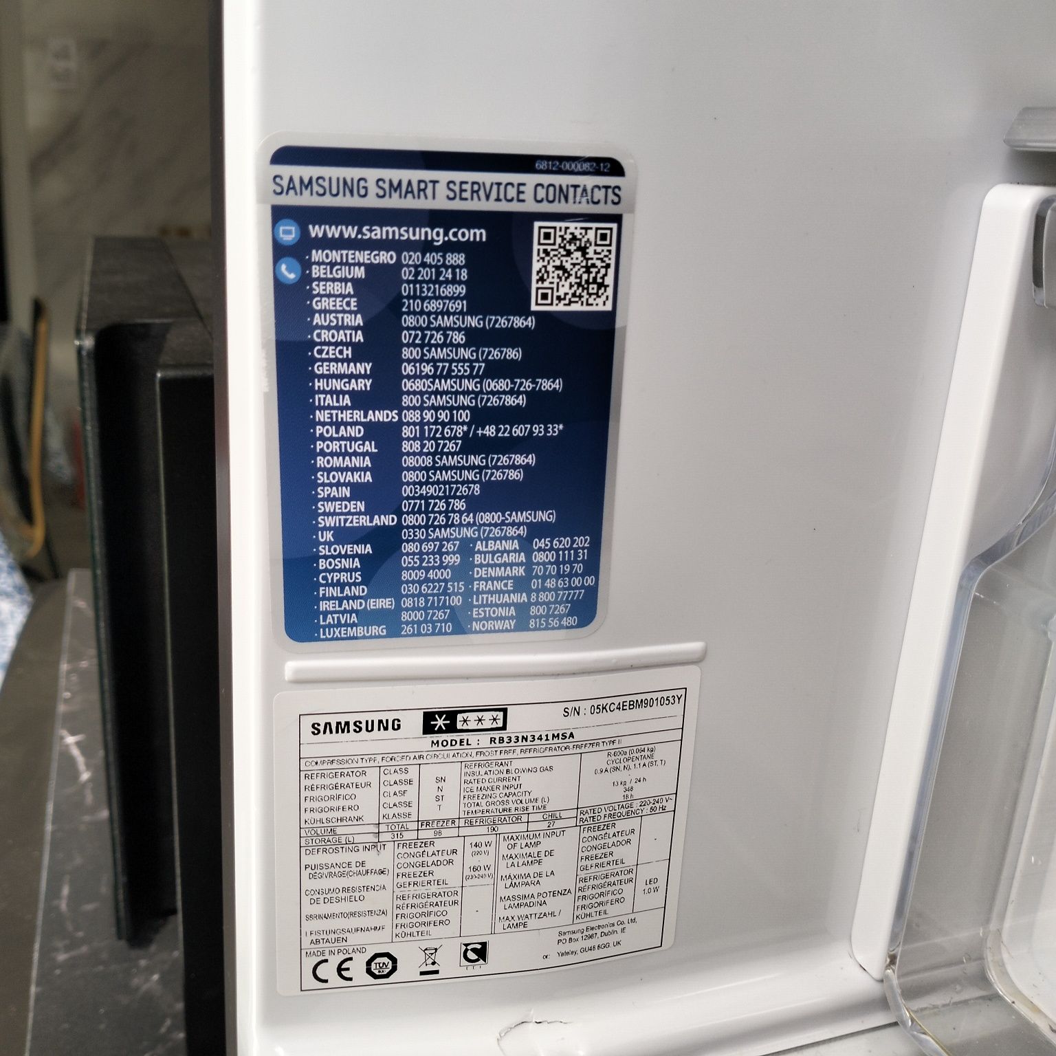 Frigorífico Samsung IMPECAVEL**