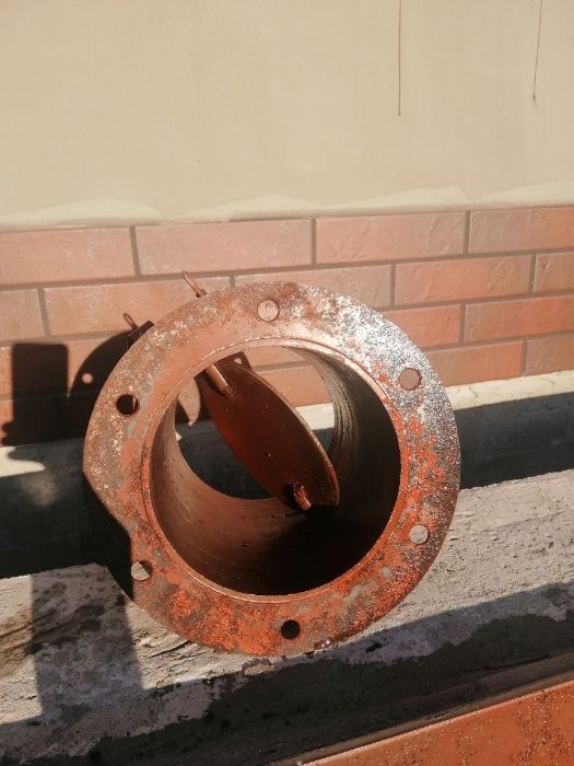 Заслонка воздушная круглого сечения