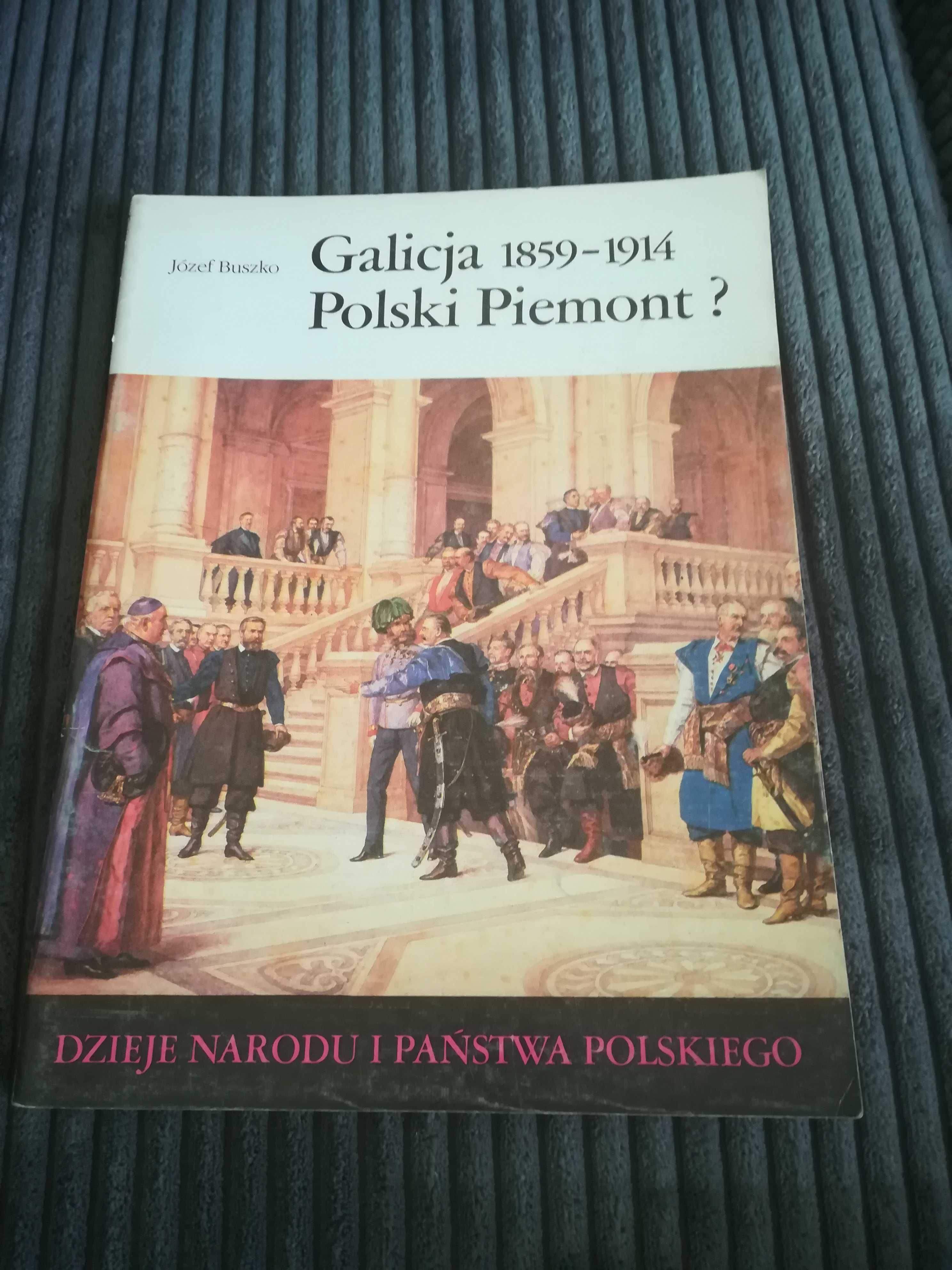 Józef Buszko Galicja 1859 - 1914 Polski Piemont?