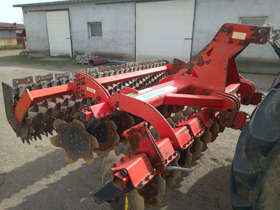 Brona talerzowa Grano 3 metry paker agregat