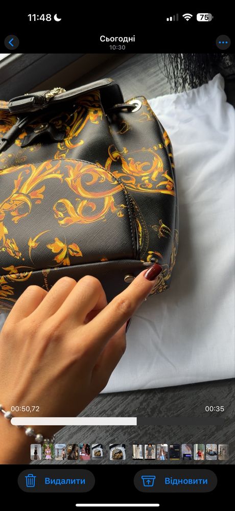 Рюкзак Versace Jeans  , Версаче оригінал