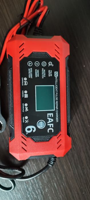 АКЦІЯ!!Зарядний пристрій для автомобільного акумулятора EAFC 12V 6A