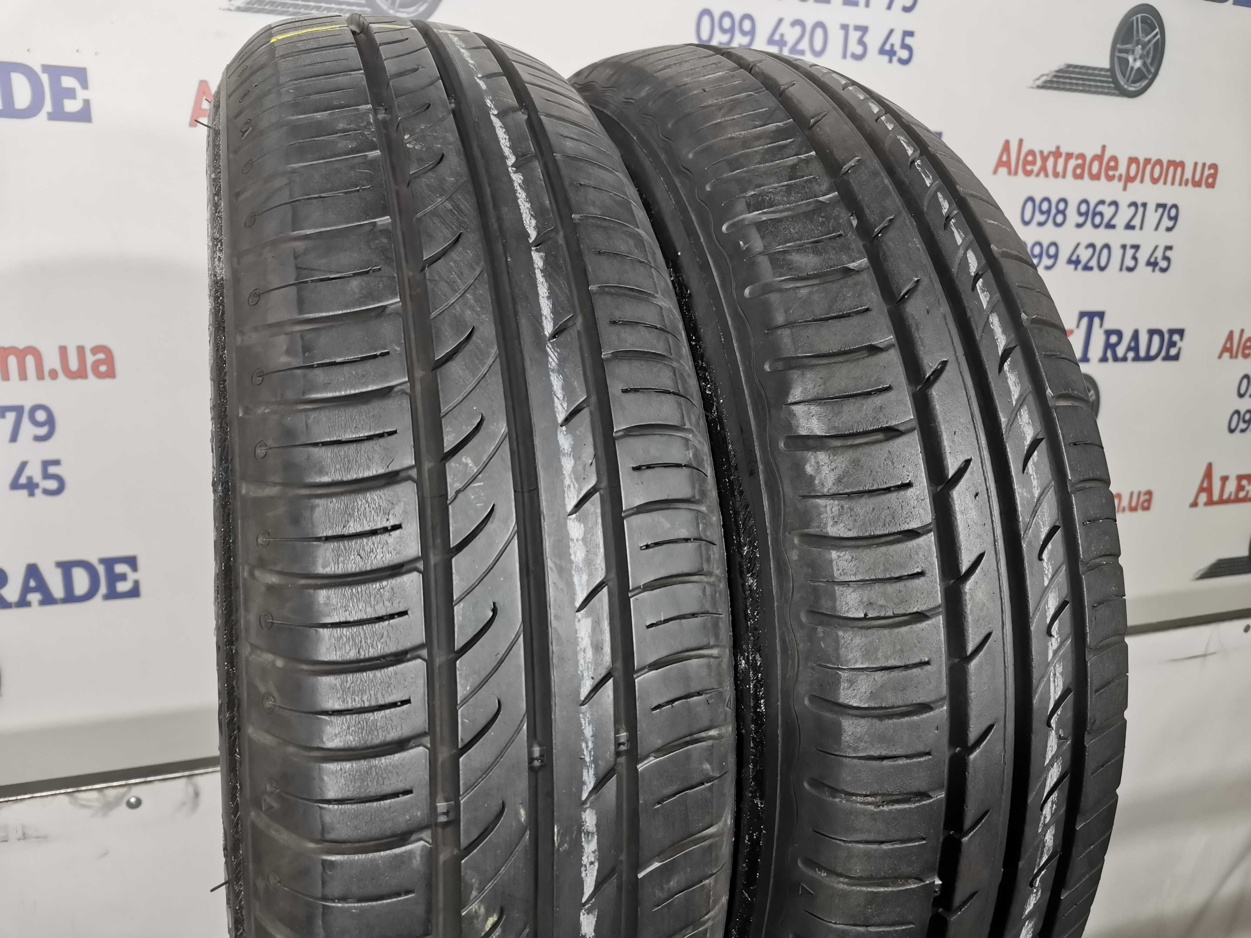 2 шт. 165/70 R14 Kumho Ecowing ES31 літні шини бу, 6 мм