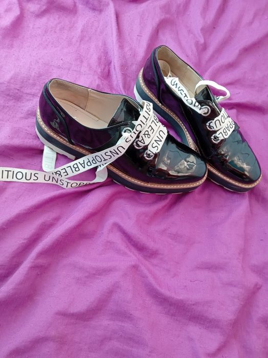 Туфлі, броги жіночі шкіряні