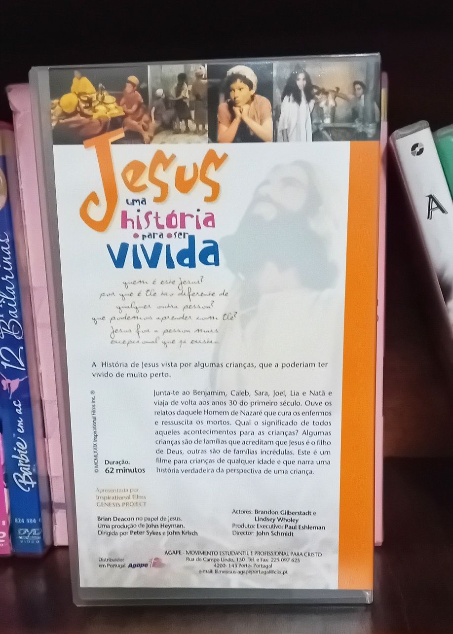 VHS Raro - Jesus: Uma História Para Ser Vivida