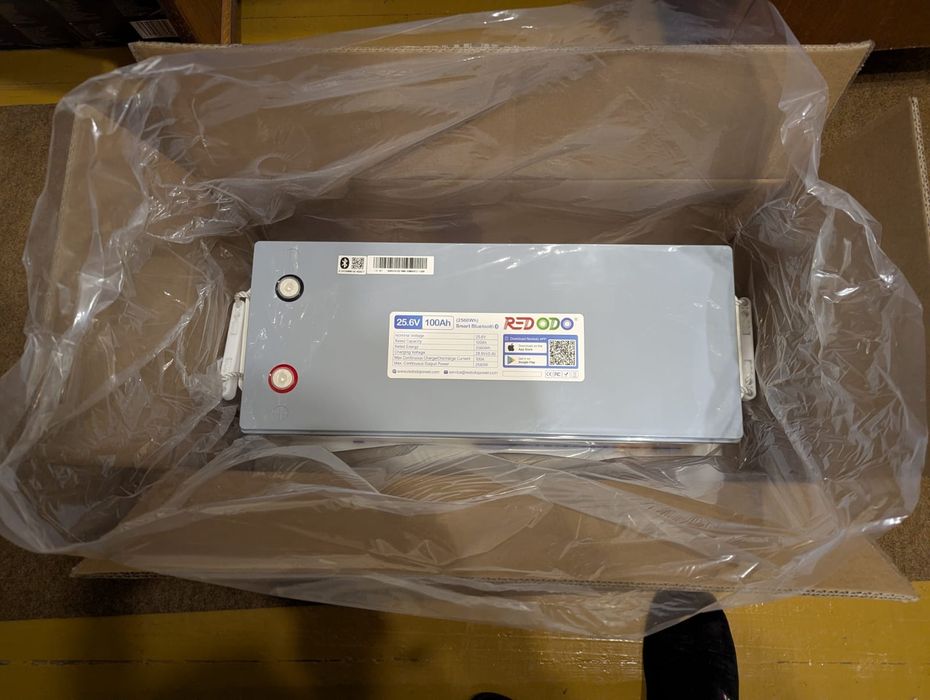 Акумулятор LiFePo4 redodo 24В 2560Wh + Bluetooth 5.0