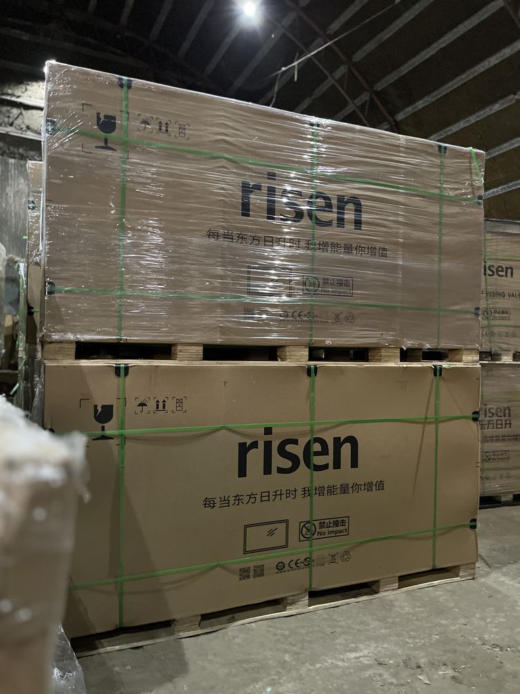 Сонячні панелі Risen 610Вт та 700Вт HJT у Львові від офіційного дилера