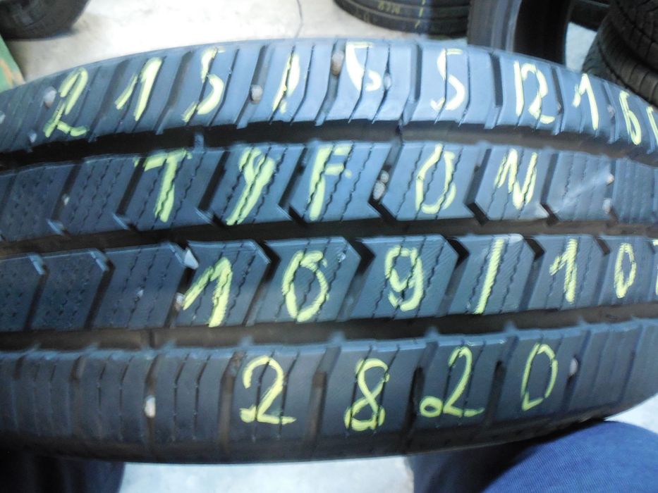 OPONA POJEDYNKA 215/65R16C TYFON ALL-SEASON 2 DOT 2820 9.1MM