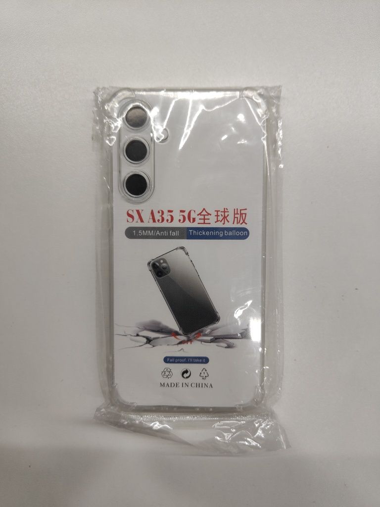 Miękkie przezroczyste etui plecki do Samsung Galaxy A35