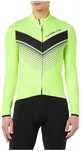 Uniseks Koszulka Termiczna NALINI LS Fit Jersey Kieszenie Żółty Fluo M