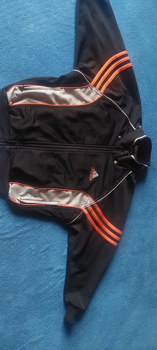 Kultowe bluzy PRL oryginalne Puma  Adidas  rozm. 116