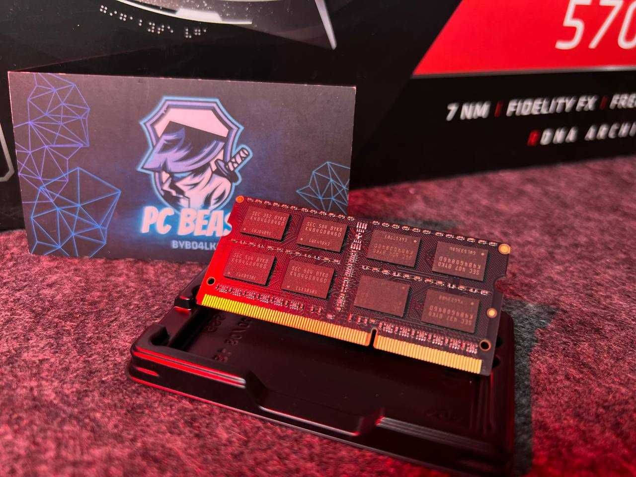 Оперативна памʼять для ноутбука Casper DDR3 8 GB 1600 mhz 1.35V