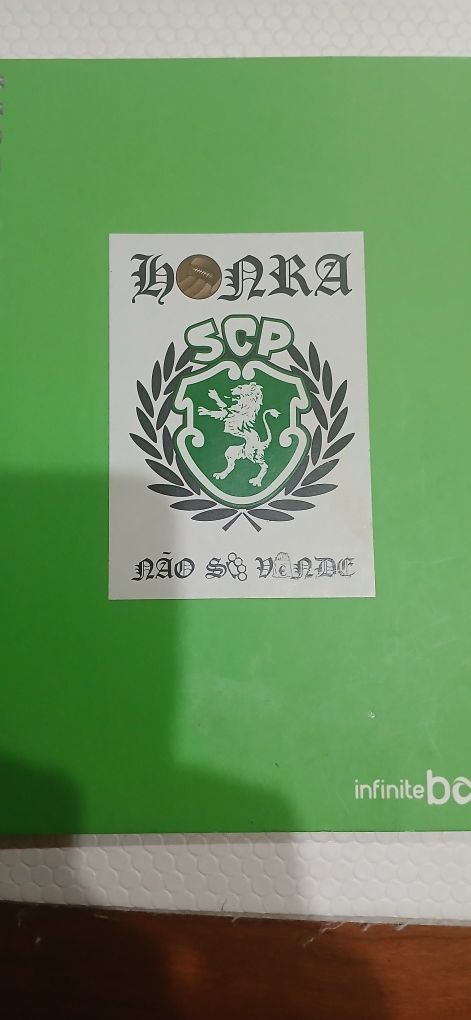 Caderno infinito do Sporting