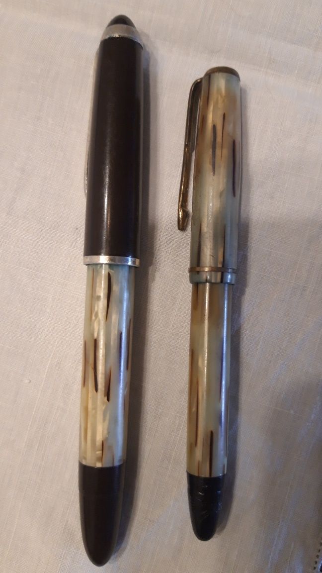 2 canetas antigas de aparo ERO e KAUCHER