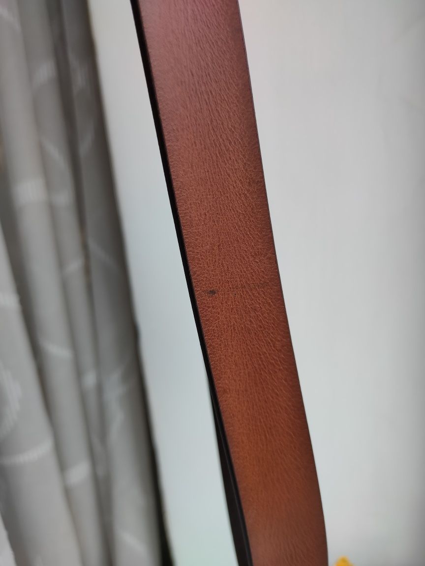 Шкіряний ремінь Milano Belts Real Leather класичний ремінь на пояс