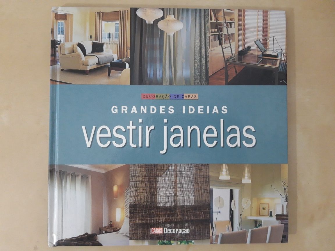 5 livros Colecção Decoração de Caras GRANDES IDEIAS