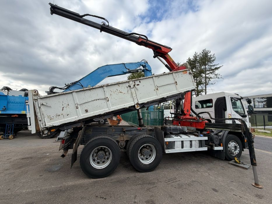 VOLVO FE320 6x4 GRUA E BASCULANTE COMANDO SÓ 380.000km ##OPORTUNIDADE#