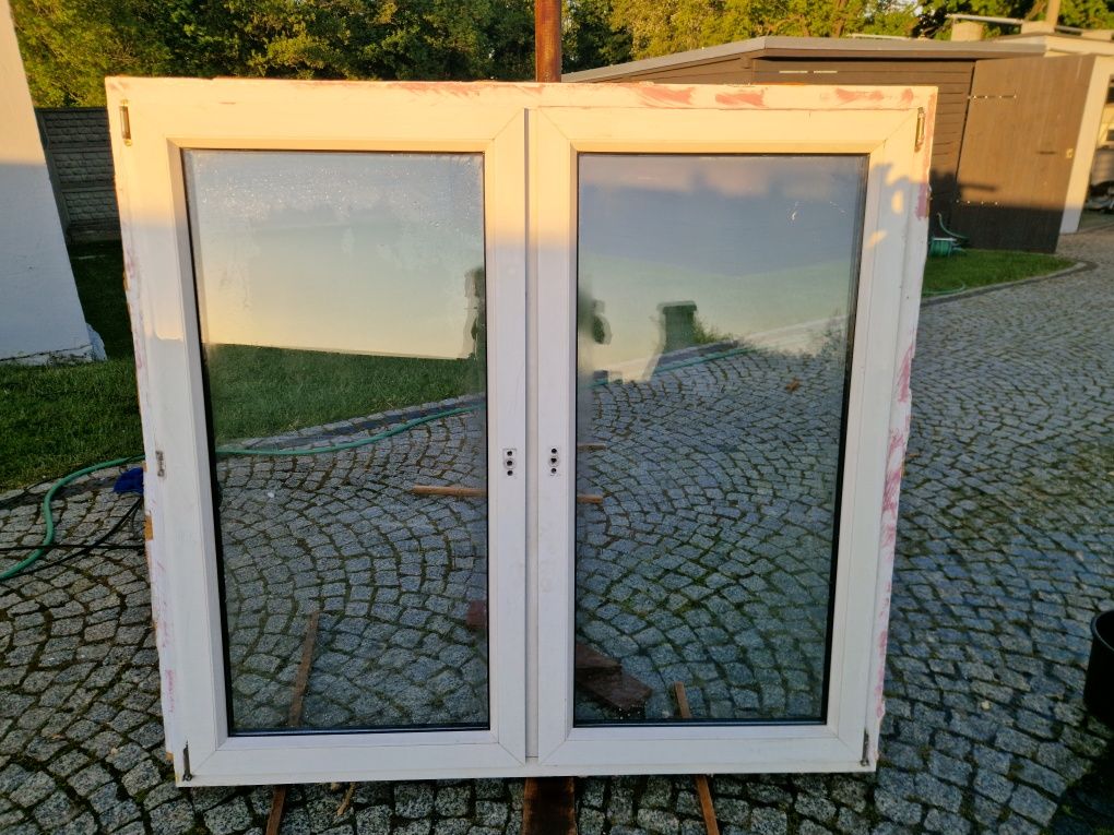 Okno 162x152_165x140 pcv z demontażu duży wybór