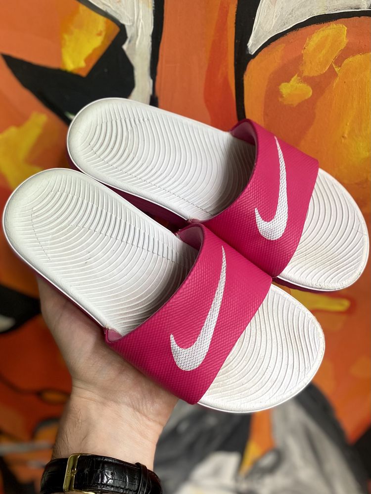 Nike шлёпанцы 32 размер детские оригинал