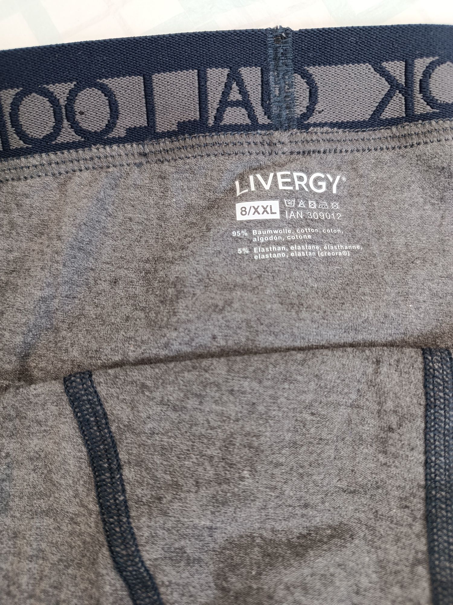 Трусы - слипы Livergy  батал ,2 XL, 4XL .