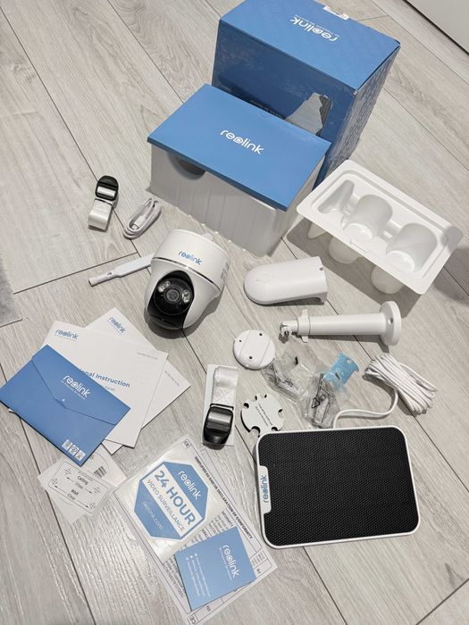 Reolink 4G LTE Go PT plus + reolink solar panel 2K / 5MP