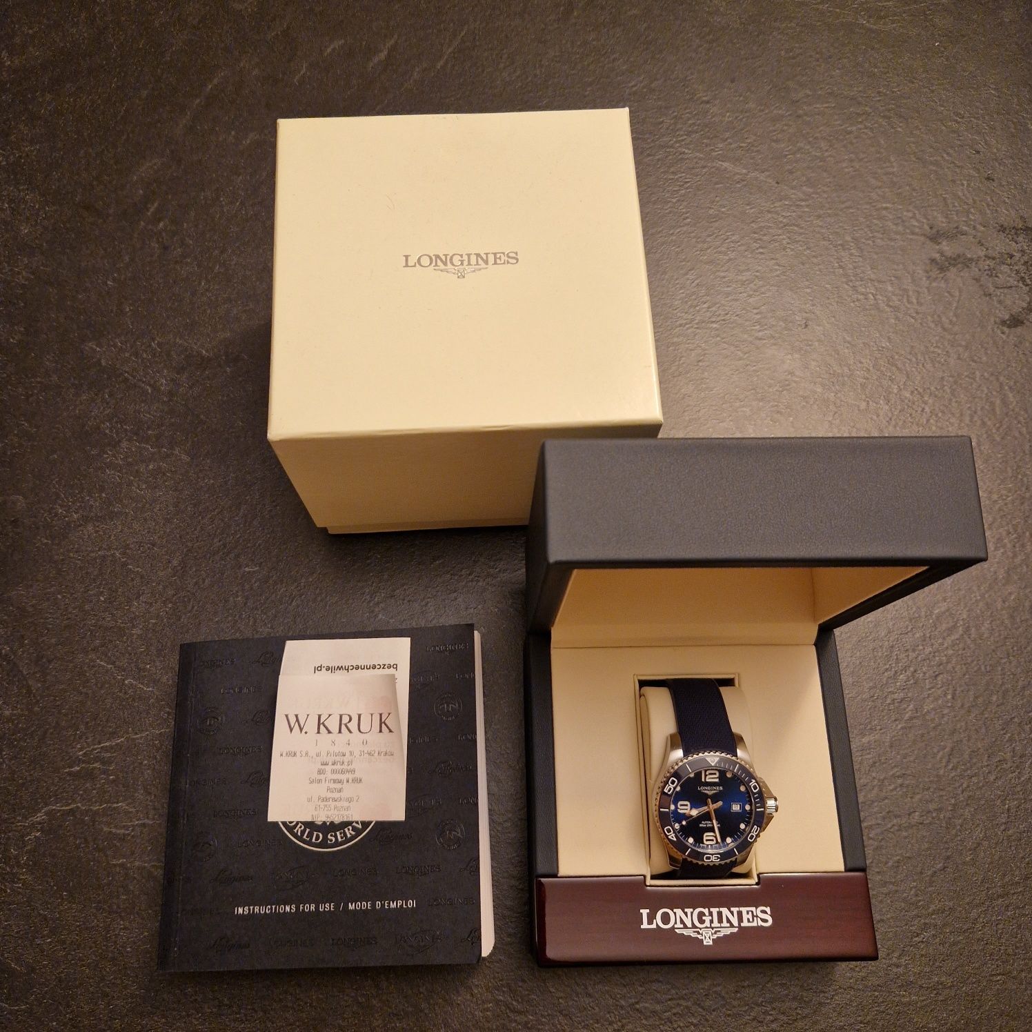 Longines Hydro Conquest AUTOMAT Full SET