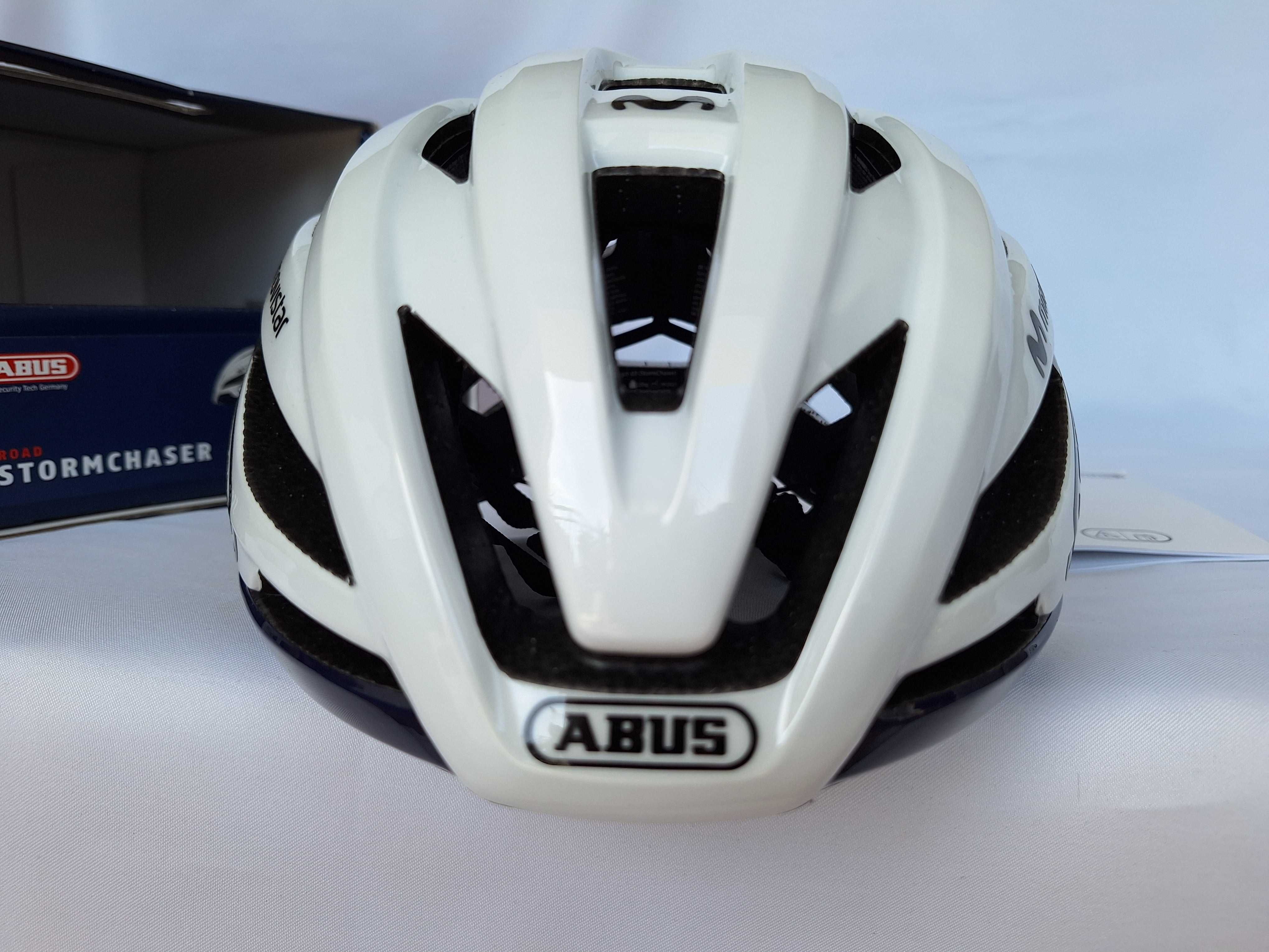 Kask rowerowy Abus StormChaser Movistar Team M 54-58cm