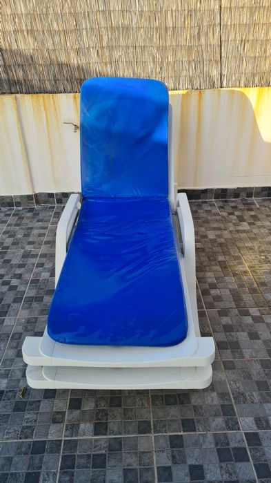 Espreguiçadeiras de Jardim com colchonetes