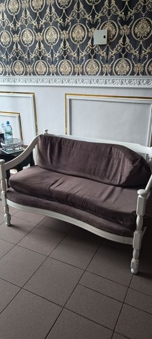 Sofa i fotel zestaw wypoczynkowy