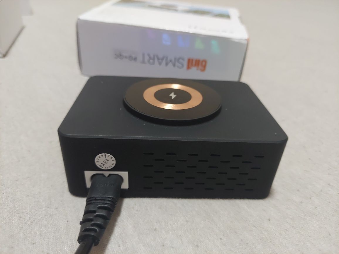 Зарядна станція 140W 5портів + бездротова зарядка